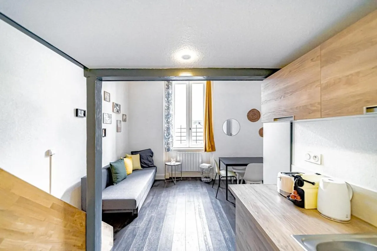 Studio Dumas-Charmant 2 Pers-Metro Valmy Apartment Lyon France